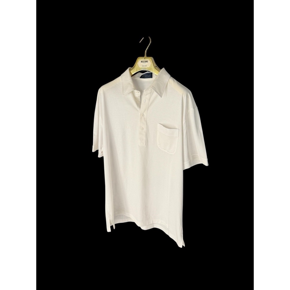 Countess, Mara Men's Polo Shirt Golf Casual White‎ Men's XL Vintage Distressed